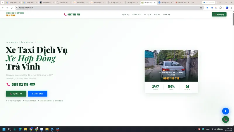 Bản xem trước dự án Taxi Trà Vinh 84